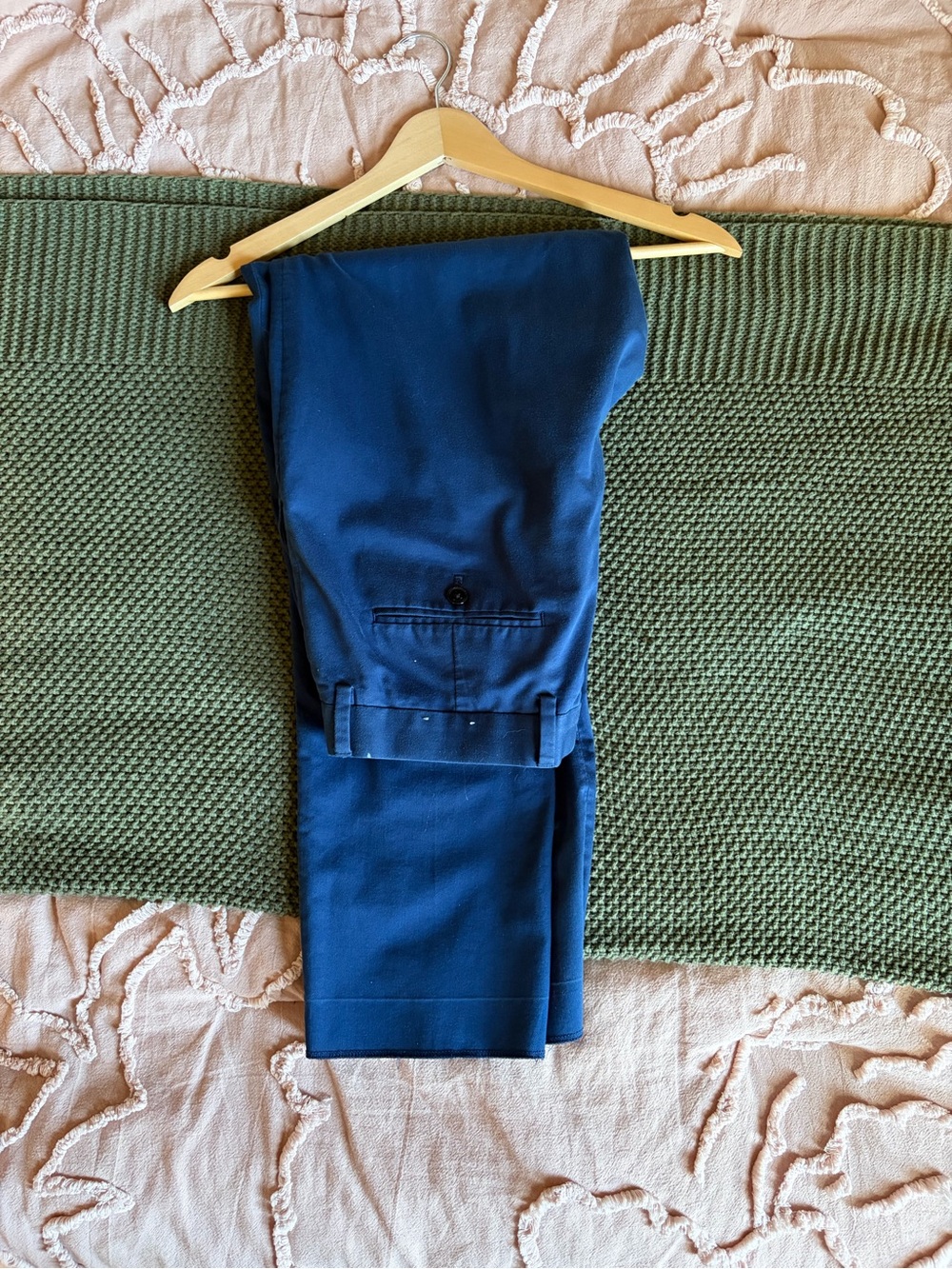 Express Men's Navy Blue Chinos